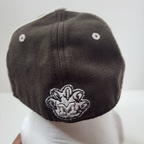 Zephyr Brand University of Michigan Wolverines Brown/Tan Fitted Hat Sz 6 3/4 Cap - Picture 4 of 13